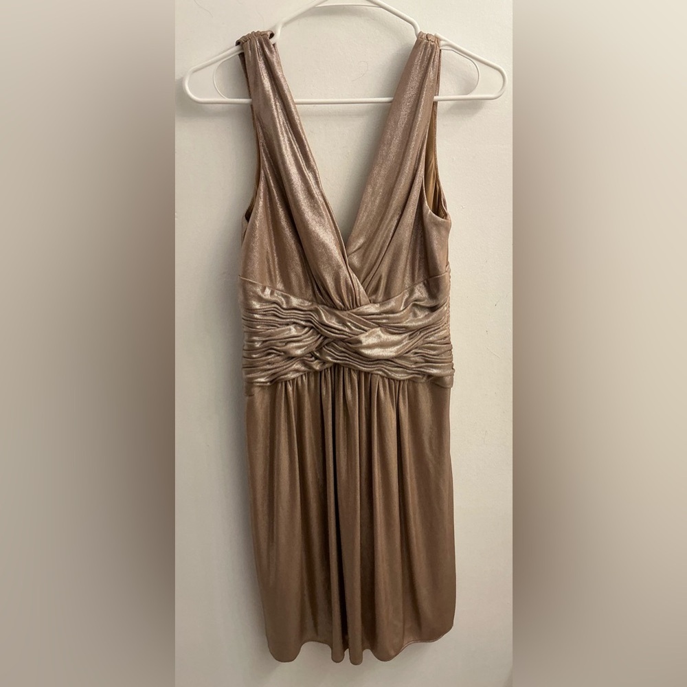 BCBGMaxAzria Grecian Look Cocktail Dress